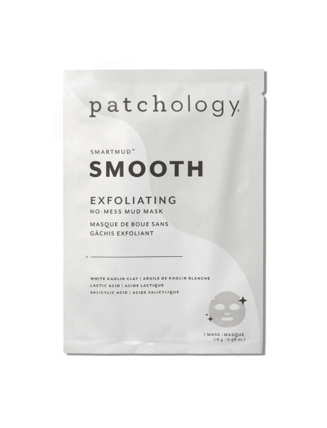 Patchology SmartMud Smooth Single Обновляющая маска с кислотами