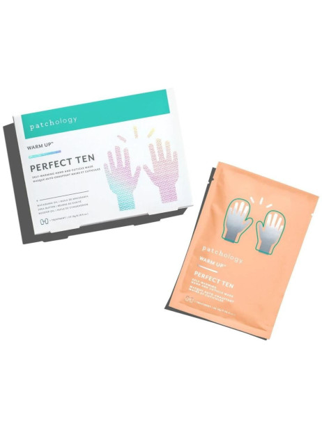 Patchology Special Treatments Perfect Ten Self-Warming Hand Mask Поживна маска для рук та кутикули