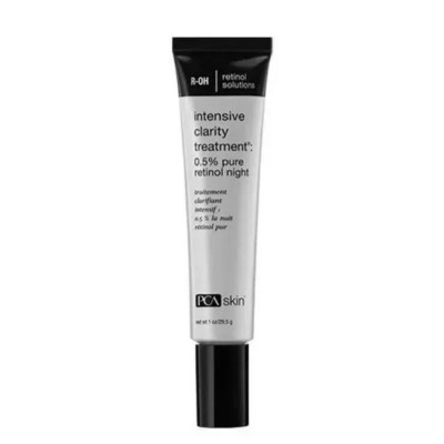 PCA Skin Intensive Clarity Treatment®: 0.5% Pure Retinol Night Інтенсивна сироватка проти акне з ретинолом 0.5%