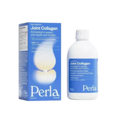 Perla Helsa Joint Collagen Рідкий колаген зі смаком малини для підтримки суглобів і зв’язок