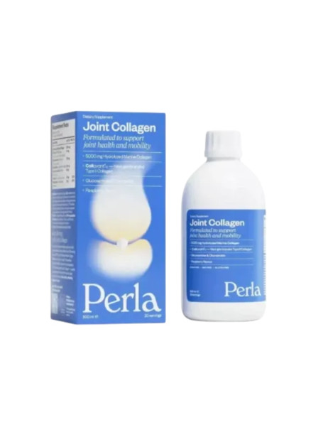 Perla Helsa Joint Collagen Рідкий колаген зі смаком малини для підтримки суглобів і зв’язок