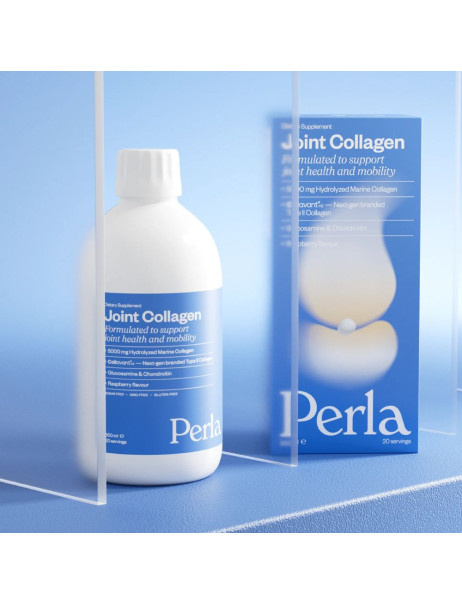 Perla Helsa Joint Collagen Рідкий колаген зі смаком малини для підтримки суглобів і зв’язок
