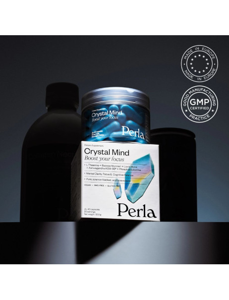 Perla Helsa Crystal Mind Дієтична добавка для мислення та пам’яті