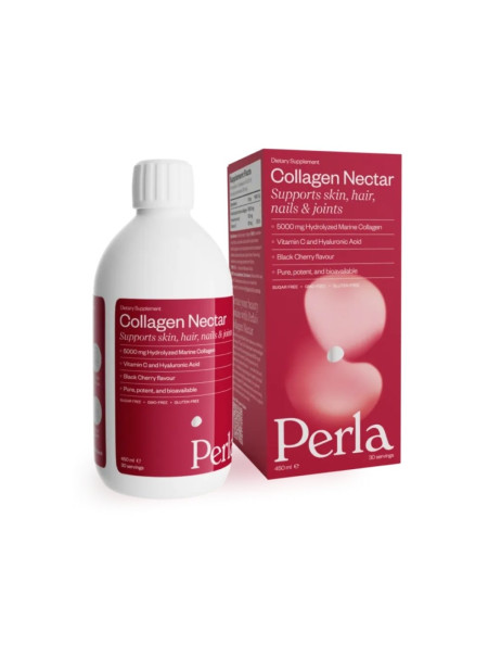 Perla Helsa Collagen Nectar Питьевой коллаген Нектар Пептиды I, III типа Черешня