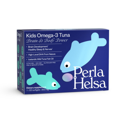 Perla Helsa Kids Omega-3 Tuna Brain & Body Power Омега-3 із тунця з DHA-формулою для дітей