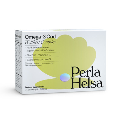 Perla Helsa Omega-3 Cod Wellness Complex Омега-3 із Тріски з вітамінами A і D3