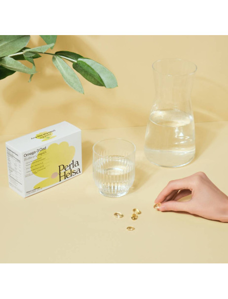 Perla Helsa Omega-3 Cod Wellness Complex Омега-3 із Тріски з вітамінами A і D3