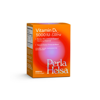 Perla Helsa Vitamin D3 5000 UI Ultra Вітамін Д3