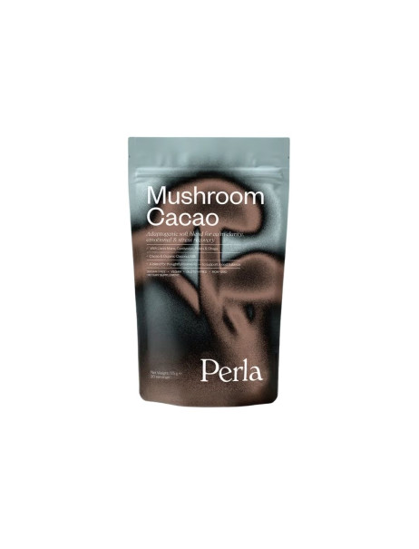 Perla Helsa Mushroom Cacao Функціональний напій із какао та грибами-адаптогенами для фокусу, спокою та м’якої енергії без кави