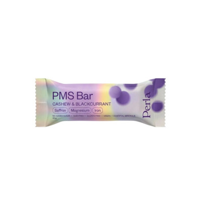 Perla Helsa PMS Bar Функциональный батончик со вкусом черной смородины и кешью