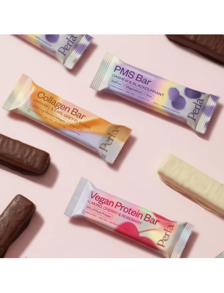 Perla Helsa PMS Bar Функциональный батончик со вкусом черной смородины и кешью