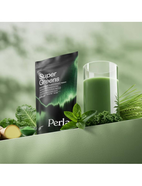 Perla Helsa Super Greens Функціональний напій із 9 органічних суперфудів