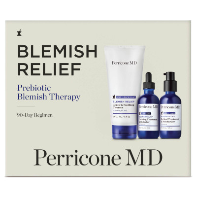 Perricone MD Blemish Relief Prebiotic Blemish Therapy 90-Day Regimen Набір від висипань 90-Денний режим 