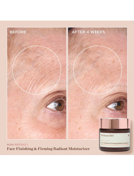 Perricone MD High Potency Face Finishing & Firming Radiant Moisturizer Зволожуючий крем з трояндою з сяючим фінішем