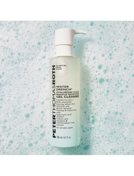 Peter Thomas Roth Water Drench Hyaluronic Cloud Makeup Removing Gel Cleanser Увлажняющий гель для снятия макияжа