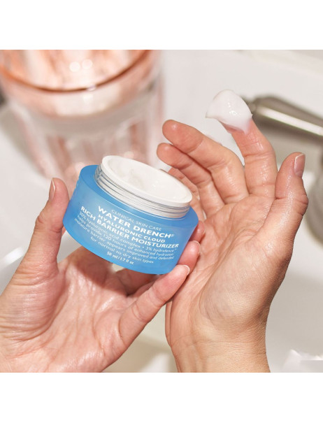 Peter Thomas Roth Water Drench Hyaluronic Cloud Rich Barrier Moisturizer Збагачений зволожуючий крем для обличчя для відновлення бар'єру шкіри