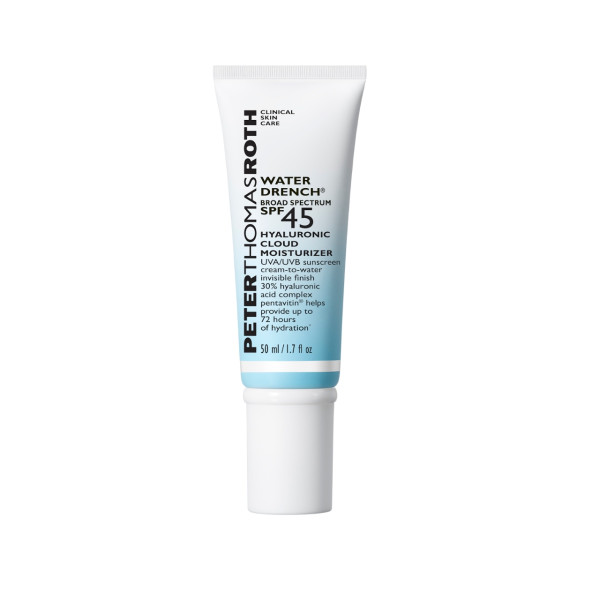 Peter Thomas Roth Water Drench Broad Spectrum SPF 45 Hyaluronic Cloud Moisturizer Зволожувальний сонцезахисний крем для обличчя SPF 45