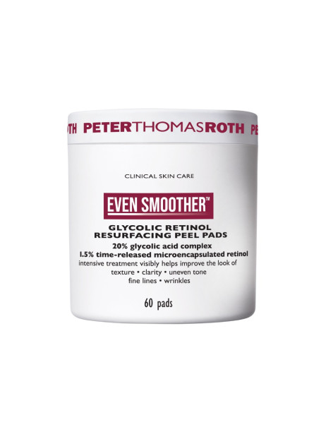 Peter Thomas Roth Even Smoother Glycolic Retinol Resurfacing Peel Pads Відновлюючі диски для обличчя з ретинолом та гліколевою кислотою