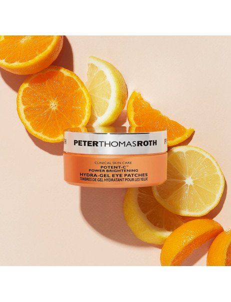 Peter Thomas Roth Potent C Power Brightening Hydra-Gel Eye Patches Антиоксидантні гідрогелеві патчі для шкіри навколо очей з вітаміном С