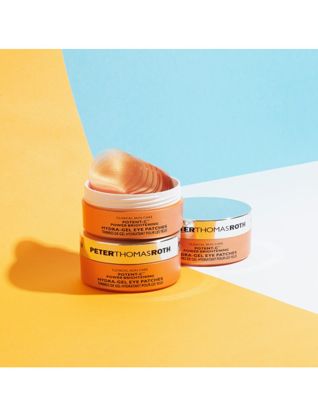 Peter Thomas Roth Potent C Power Brightening Hydra-Gel Eye Patches Антиоксидантні гідрогелеві патчі для шкіри навколо очей з вітаміном С