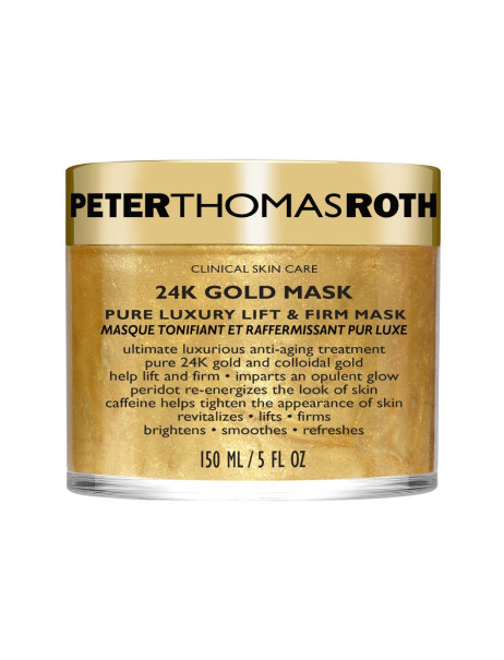 Peter Thomas Roth 24K Gold Mask Pure Luxury Lift and Firm Маска для обличчя з 24-каратним золотом для ліфтингу та зміцнення шкіри
