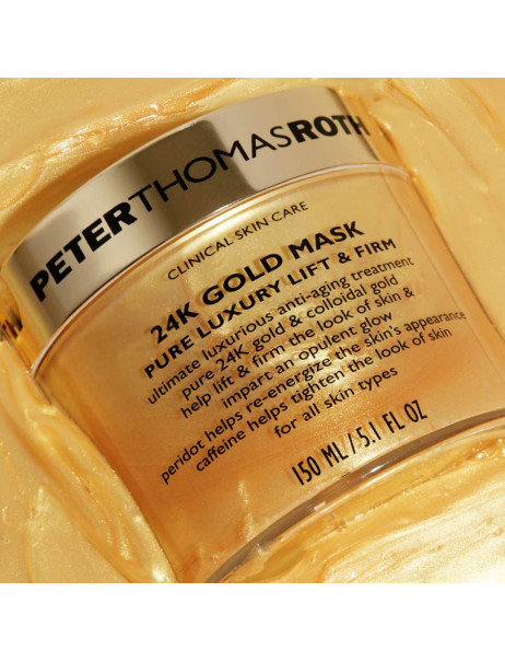 Peter Thomas Roth 24K Gold Mask Pure Luxury Lift and Firm Маска для обличчя з 24-каратним золотом для ліфтингу та зміцнення шкіри
