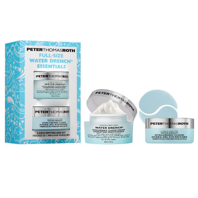 Peter Thomas Roth Full Size Water Drench Essentials Moisturizer & Eye Patches Gift Set Набор с увлажняющим кремом и патчами для зоны вокруг глаз
