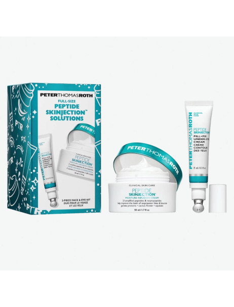 Peter Thomas Roth Full-Size Peptide Skinjection 2-Piece Kit Face & Eye Kit Набір для інтенсивного зволоження та боротьби зі зморшками