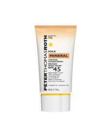 Peter Thomas Roth Max Mineral Tinted Sunscreen Broad Spectrum SPF45 Мінеральний тонований сонцезахисний крем SPF45 - Написати відгук