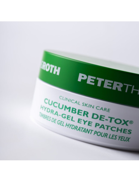 Peter Thomas Roth Cucumber De-tox Hydra-gel Eye Patches Охолоджуючі гідрогелеві патчі для шкіри навколо очей з екстрактом огірка