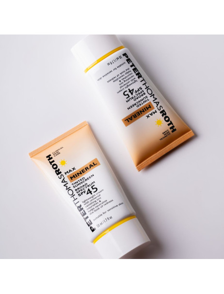 Peter Thomas Roth Max Mineral Tinted Sunscreen Broad Spectrum SPF45 Мінеральний тонований сонцезахисний крем SPF45