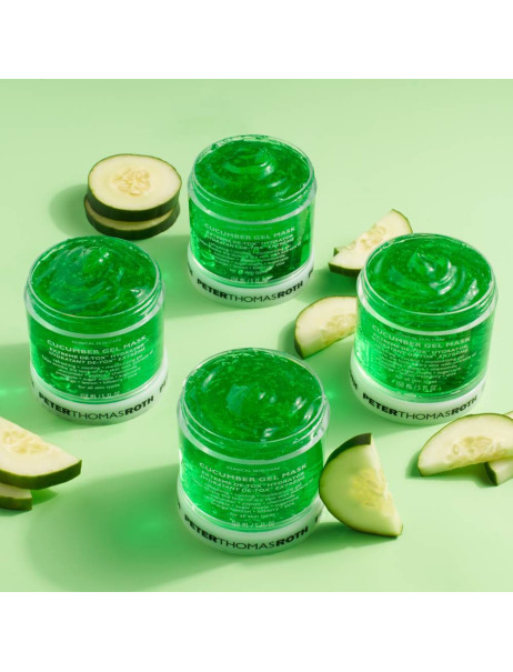Peter Thomas Roth Cucumber Gel Mask Extreme De-Tox Hydrator Гелева маска для обличчя для інтенсивного детоксу та зволоження з екстрактом огірка