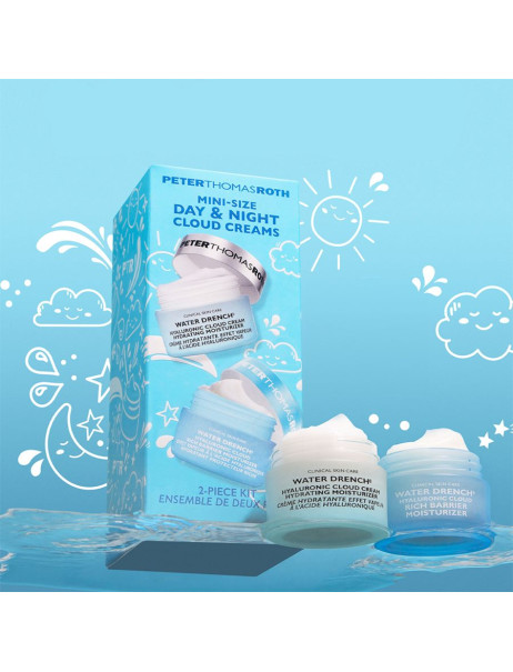 Peter Thomas Roth Mini-Size Day & Night Cloud Creams 2-Piece Kit Подарунковий набір міні-кремів