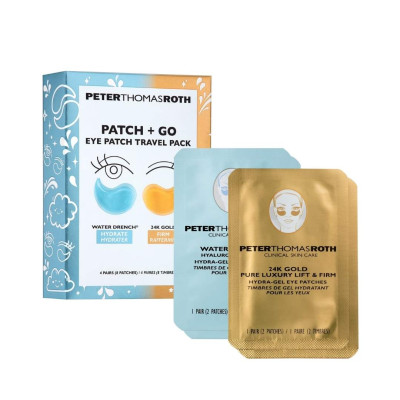 Peter Thomas Roth Eye Patch Travel Pack "Patch + Go" Дорожній набір патчів для очей, 4 пари