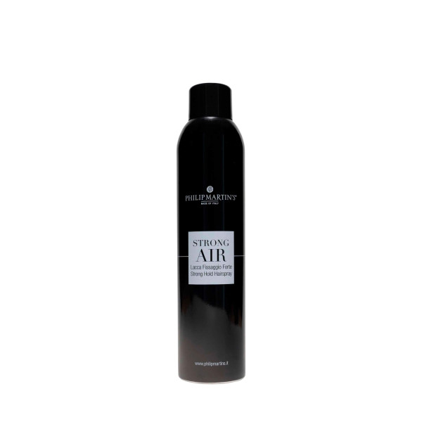 Philip Martin's Strong Air Lacca Spray Black Лак для волосся сильної фіксації (чорний)