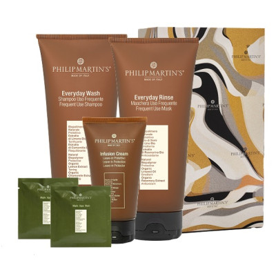 Philip Martin's Christmas Every Day Hair Set Подарунковий набір для щоденного ритуалу догляду за всіма типами волосся