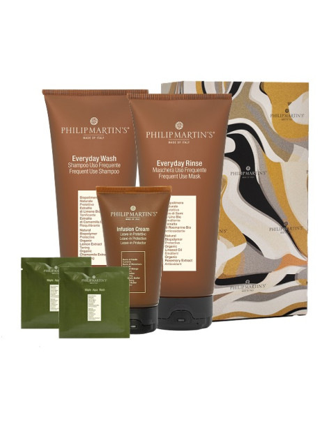 Philip Martin's Christmas Every Day Hair Set Подарунковий набір для щоденного ритуалу догляду за всіма типами волосся