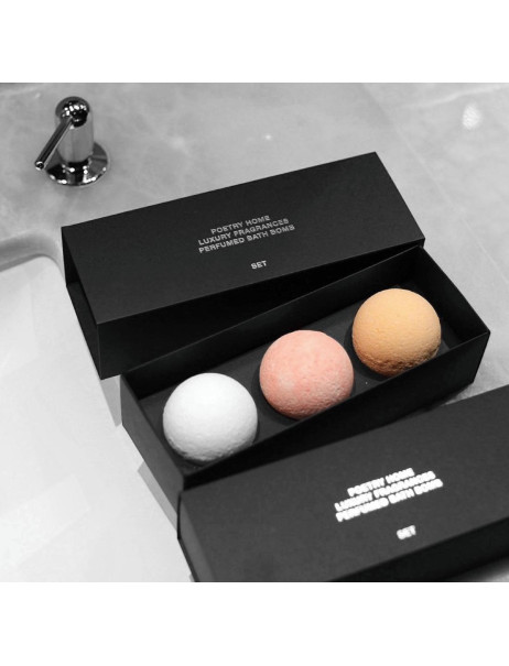 Poetry Home Perfumed Bath Bomb Set Набір парфумованих SPA-бомбочок для ванн