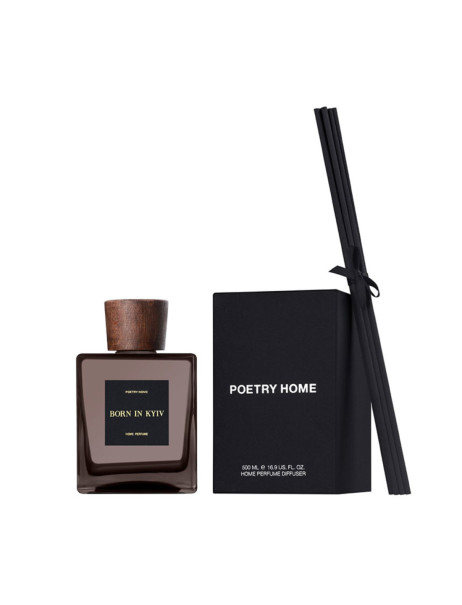 Poetry Home Black Square Born In Kyiv Парфумований дифузор