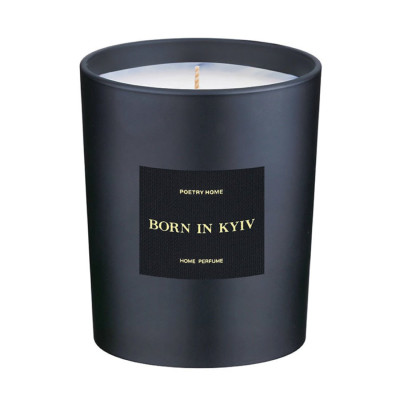 Poetry Home Perfumed Candle Born In Kyiv Парфюмированная свеча