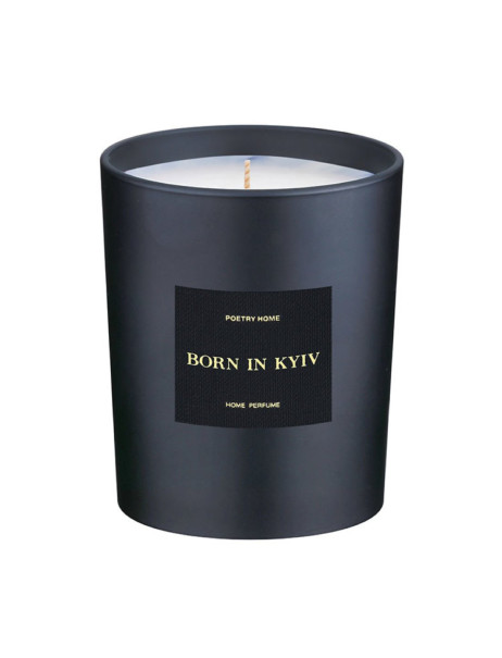 Poetry Home Perfumed Candle Born In Kyiv Парфюмированная свеча