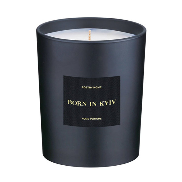 Poetry Home Perfumed Candle Born In Kyiv Парфумована свічка