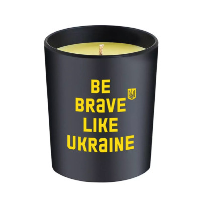 Poetry Home Perfumed Candle Be Brave Like Ukraine Парфюмированная свеча