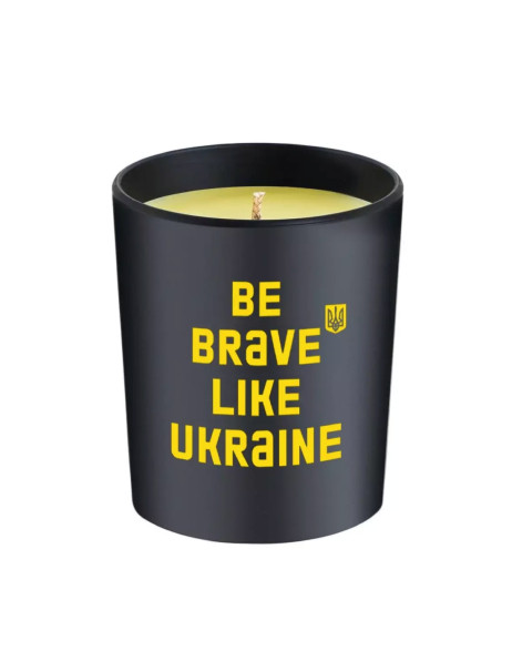 Poetry Home Perfumed Candle Be Brave Like Ukraine Парфюмированная свеча
