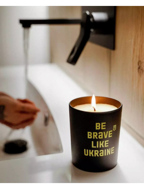Poetry Home Perfumed Candle Be Brave Like Ukraine Парфюмированная свеча