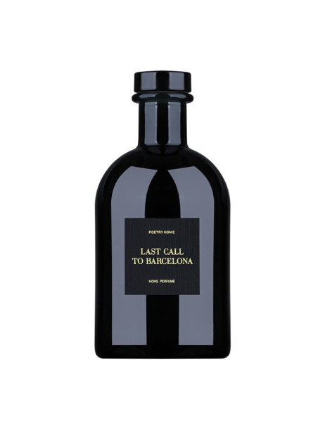 Poetry Home Black Round Last Call To Barcelona Парфюмированный диффузор