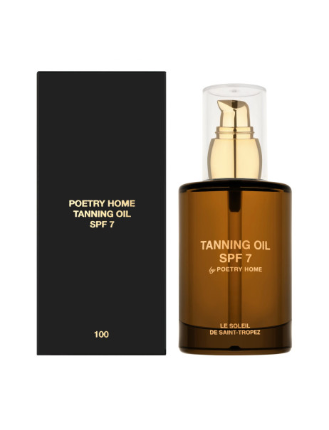 Poetry Home Tanning Oil SPF7 Le Soleil De Saint-Tropez Масло для загара