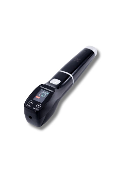 Praimy Miracle Wand High Frequency Skin Therapy Device 6 Wands Black Устройство для высокочастотной терапии кожи с шестью насадками Черный