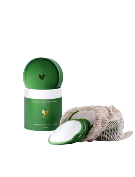 Praimy Bamboo Cotton Pads Многоразовые диски для очистки лица