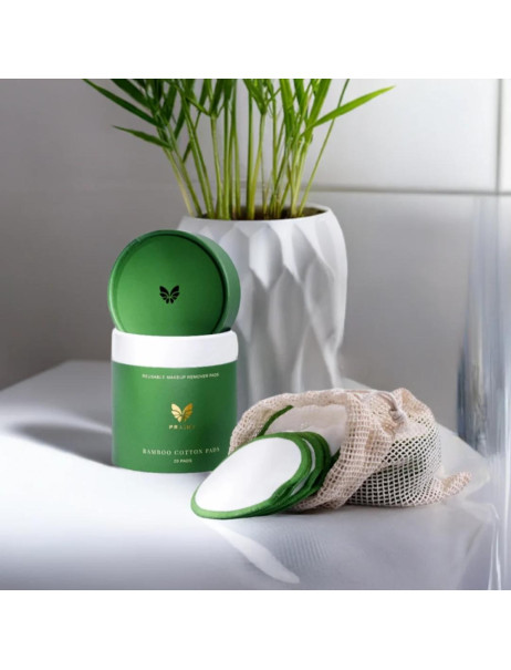 Praimy Bamboo Cotton Pads Многоразовые диски для очистки лица